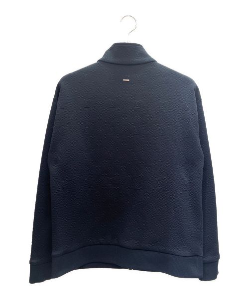 LOUIS VUITTON（ルイ ヴィトン）LOUIS VUITTON (ルイ ヴィトン) モノグラム ジップアップジャケット ネイビー サイズ:sの古着・服飾アイテム