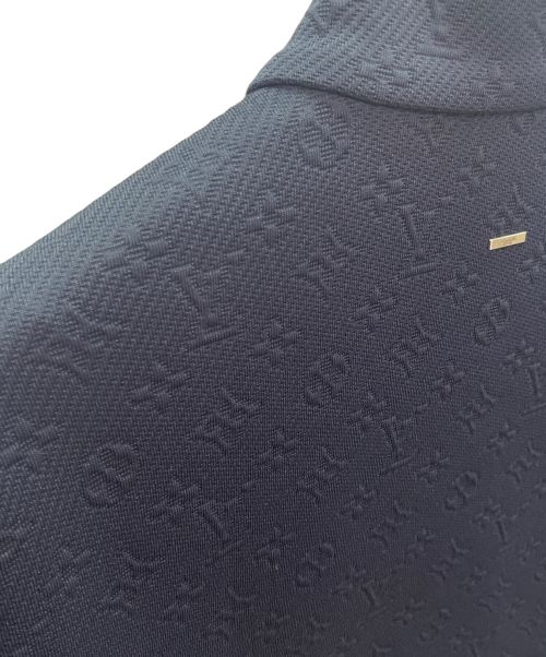 LOUIS VUITTON（ルイ ヴィトン）LOUIS VUITTON (ルイ ヴィトン) モノグラム ジップアップジャケット ネイビー サイズ:sの古着・服飾アイテム