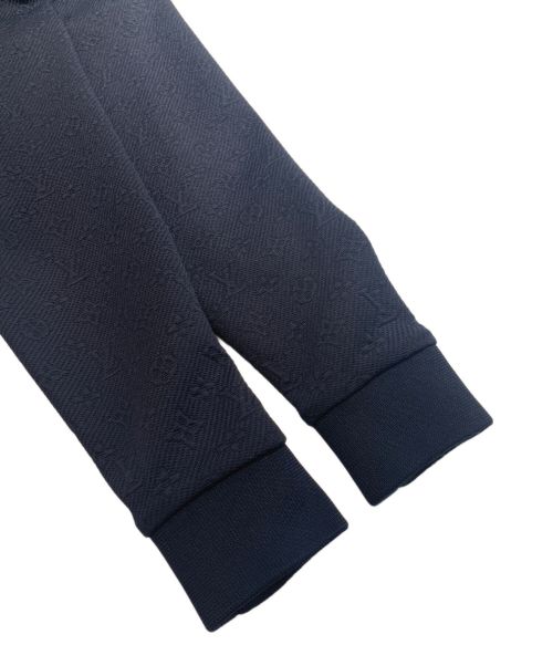 LOUIS VUITTON（ルイ ヴィトン）LOUIS VUITTON (ルイ ヴィトン) モノグラム ジップアップジャケット ネイビー サイズ:sの古着・服飾アイテム