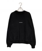 BALENCIAGAバレンシアガ）の古着「ロゴスウェット」｜ブラック