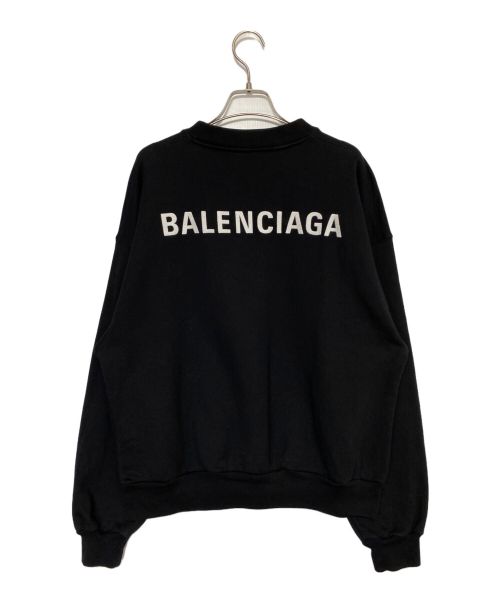 BALENCIAGA（バレンシアガ）BALENCIAGA (バレンシアガ) ロゴスウェット ブラック サイズ:XSの古着・服飾アイテム