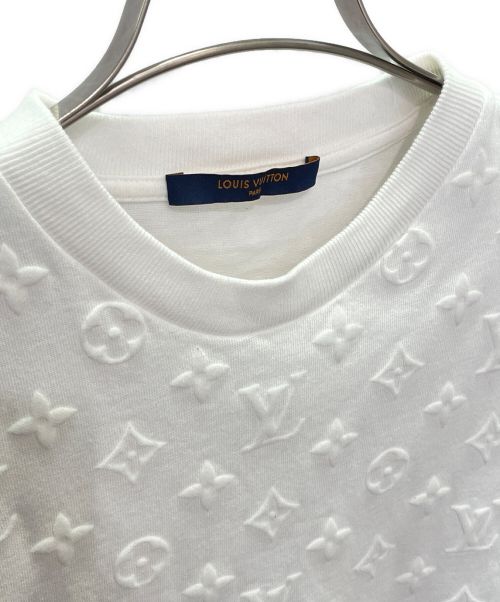 LOUIS VUITTON（ルイ ヴィトン）LOUIS VUITTON (ルイ ヴィトン) モノグラム フックアンドループ Tシャツ ホワイト サイズ:Sの古着・服飾アイテム