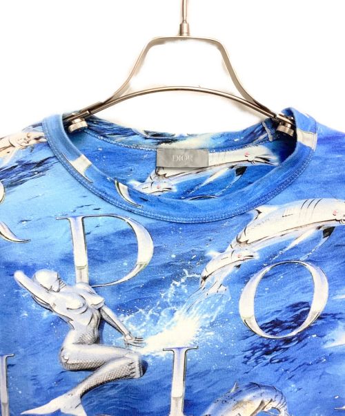Dior（ディオール）Dior (ディオール) 空山基 (ソラヤマハジメ) ロボットTシャツ ブルー サイズ:Sの古着・服飾アイテム