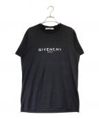 GIVENCHYジバンシィ）の古着「ロゴプリントTシャツ」｜ブラック