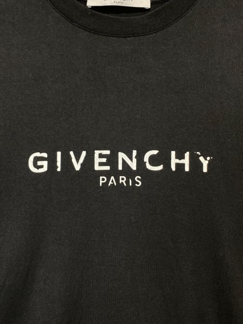 GIVENCHY（ジバンシィ）GIVENCHY (ジバンシィ) ロゴプリントTシャツ ブラック サイズ:Sの古着・服飾アイテム