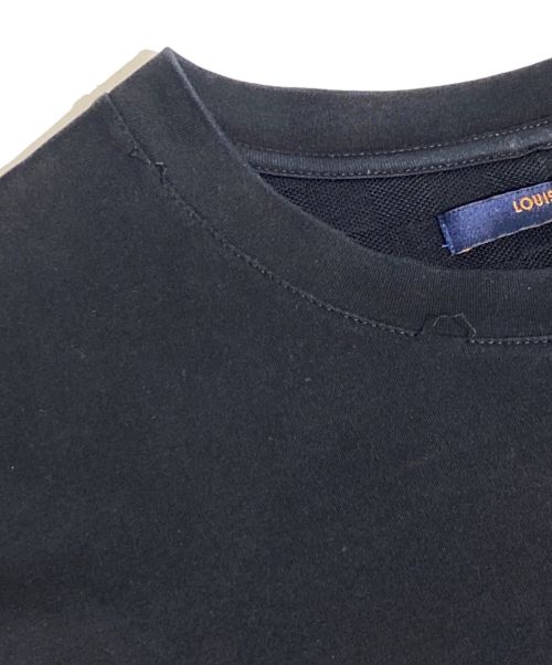 LOUIS VUITTON（ルイ ヴィトン）LOUIS VUITTON (ルイ ヴィトン) ダミエポケットTシャツ ブラック サイズ:Mの古着・服飾アイテム