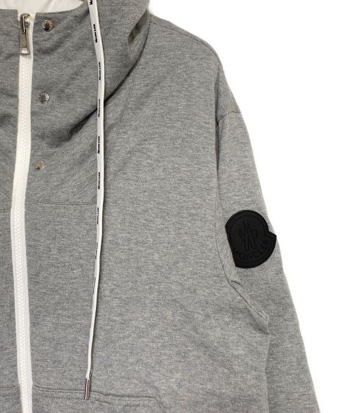 MONCLER（モンクレール）MONCLER (モンクレール) CHABAT GIUBBOTTO グレー×ベージュ サイズ:1の古着・服飾アイテム