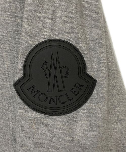 MONCLER（モンクレール）MONCLER (モンクレール) CHABAT GIUBBOTTO グレー×ベージュ サイズ:1の古着・服飾アイテム