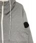 中古・古着 MONCLER (モンクレール) CHABAT GIUBBOTTO グレー×ベージュ サイズ:1：100000円