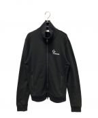 MONCLERモンクレール）の古着「ロゴプリントトラックジャケット」｜ブラック