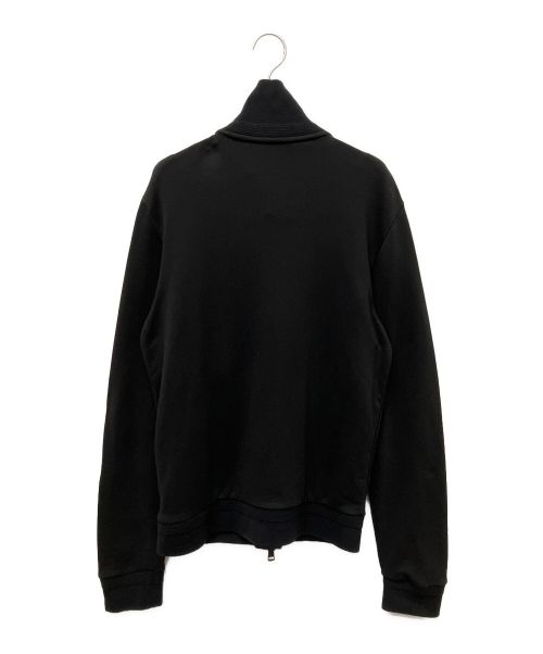 MONCLER（モンクレール）MONCLER (モンクレール) ロゴプリントトラックジャケット ブラック サイズ:Mの古着・服飾アイテム