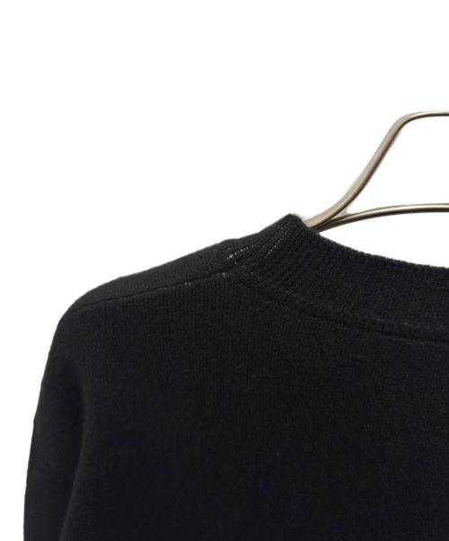 Christian Dior（クリスチャン ディオール）Christian Dior (クリスチャン ディオール) カシミア混J'ADIORロゴニット ブラック サイズ:38の古着・服飾アイテム