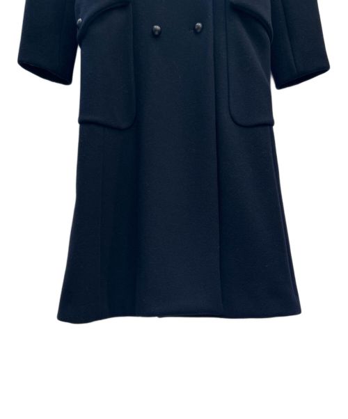 Christian Dior（クリスチャン ディオール）Christian Dior (クリスチャン ディオール) ロングPコート ネイビー サイズ:38の古着・服飾アイテム