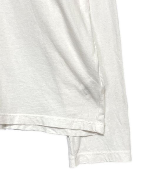 CHROME HEARTS（クロムハーツ）CHROME HEARTS (クロムハーツ) ロングスリーブTシャツ ホワイト サイズ:Ｍの古着・服飾アイテム