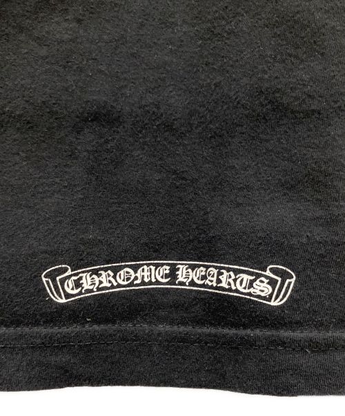 CHROME HEARTS（クロムハーツ）CHROME HEARTS (クロムハーツ) arch logo ポケットTシャツ ブラック サイズ:Mの古着・服飾アイテム