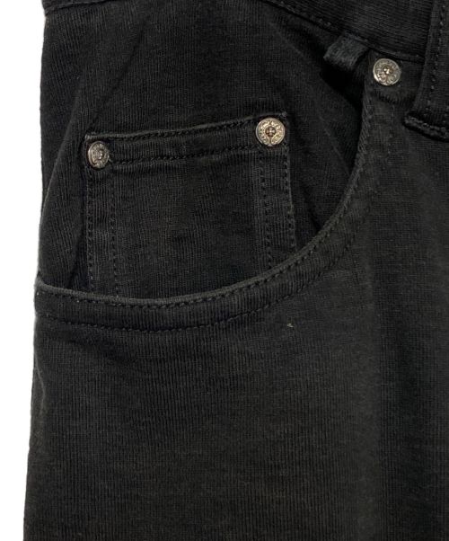 CHROME HEARTS（クロムハーツ）CHROME HEARTS (クロムハーツ) 5ポケットパンツ ブラック サイズ:83.5cm(W33)の古着・服飾アイテム