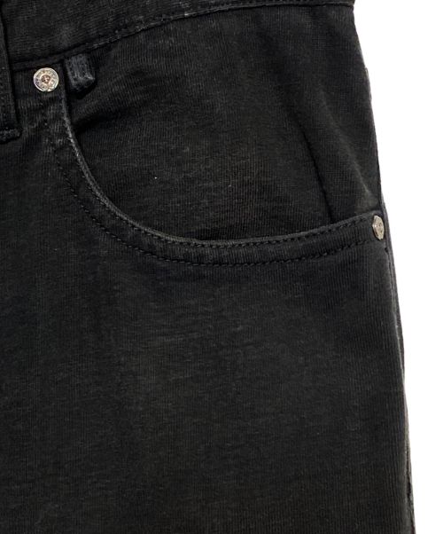 CHROME HEARTS（クロムハーツ）CHROME HEARTS (クロムハーツ) 5ポケットパンツ ブラック サイズ:83.5cm(W33)の古着・服飾アイテム