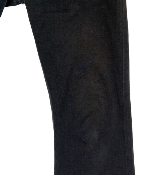 CHROME HEARTS（クロムハーツ）CHROME HEARTS (クロムハーツ) 5ポケットパンツ ブラック サイズ:83.5cm(W33)の古着・服飾アイテム