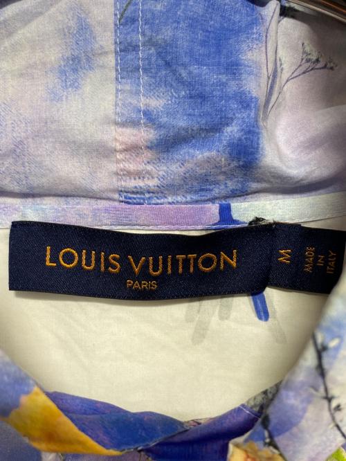 LOUIS VUITTON（ルイ ヴィトン）LOUIS VUITTON (ルイ ヴィトン) フラワーポプリンパッチワークフーディーブルゾン マルチカラー サイズ:Mの古着・服飾アイテム