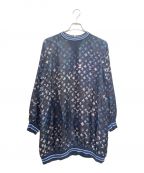 LOUIS VUITTONルイ ヴィトン）の古着「Mahina Monogram Sporty Sweater Dress」｜ネイビー