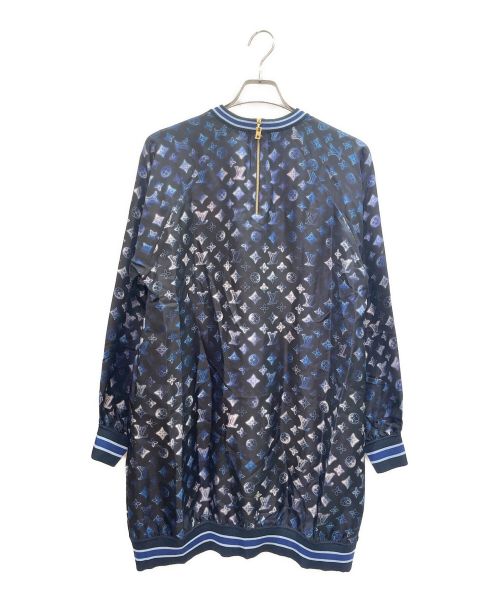 LOUIS VUITTON（ルイ ヴィトン）LOUIS VUITTON (ルイ ヴィトン) Mahina Monogram Sporty Sweater Dress ネイビー サイズ:Ｓの古着・服飾アイテム