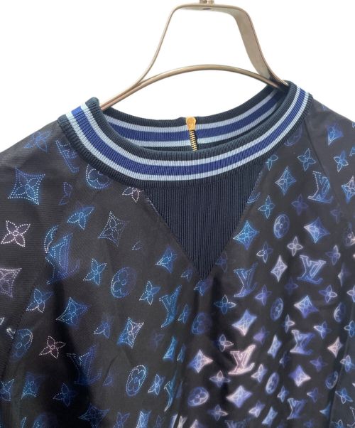LOUIS VUITTON（ルイ ヴィトン）LOUIS VUITTON (ルイ ヴィトン) Mahina Monogram Sporty Sweater Dress ネイビー サイズ:Ｓの古着・服飾アイテム