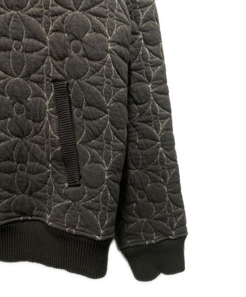 LOUIS VUITTON（ルイ ヴィトン）LOUIS VUITTON (ルイ ヴィトン) ジップスルーモノグラムフラワーブルゾン グレー サイズ:XLの古着・服飾アイテム