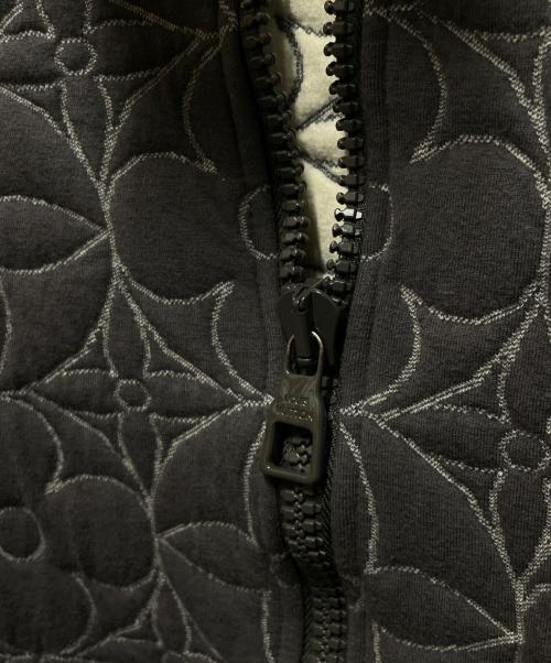 LOUIS VUITTON（ルイ ヴィトン）LOUIS VUITTON (ルイ ヴィトン) ジップスルーモノグラムフラワーブルゾン グレー サイズ:XLの古着・服飾アイテム