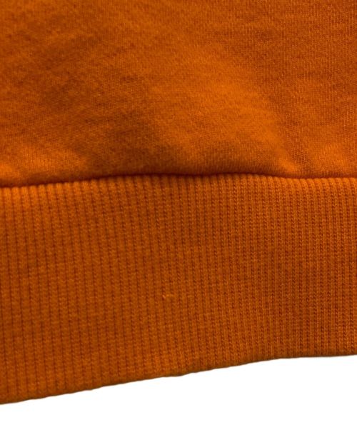 CELINE（セリーヌ）CELINE (セリーヌ) クラシックロゴルーズスウェットパーカー オレンジ サイズ:Sの古着・服飾アイテム