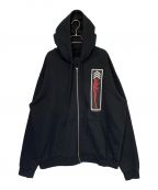 CHROME HEARTSクロムハーツ）の古着「FOTI Print Zip Foodie」｜ブラック