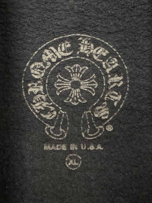 CHROME HEARTS（クロムハーツ）CHROME HEARTS (クロムハーツ) FOTI Print Zip Foodie ブラック サイズ:XLの古着・服飾アイテム