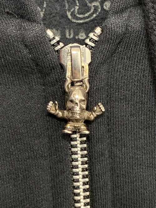 CHROME HEARTS（クロムハーツ）CHROME HEARTS (クロムハーツ) FOTI Print Zip Foodie ブラック サイズ:XLの古着・服飾アイテム