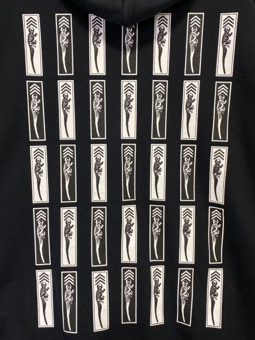 CHROME HEARTS（クロムハーツ）CHROME HEARTS (クロムハーツ) FOTI Print Zip Foodie ブラック サイズ:XLの古着・服飾アイテム