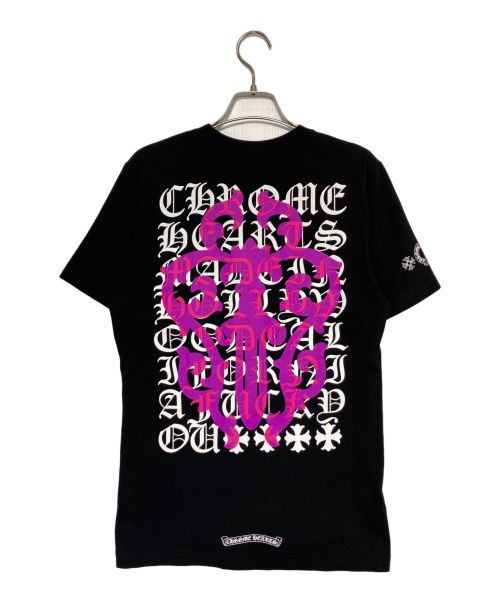 CHROME HEARTS（クロムハーツ）CHROME HEARTS (クロムハーツ) Eye Chart Pink Dagger Tee ブラック サイズ:Sの古着・服飾アイテム