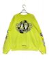 CHROME HEARTS (クロムハーツ) MATTY BOY (マティ― ボーイ) クルーネックスウェット ライムイエロー サイズ:XL：88000円