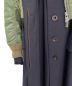 中古・古着 sacai (サカイ) MA-1ドッキングコート オリーブ×ネイビー サイズ:2：60000円