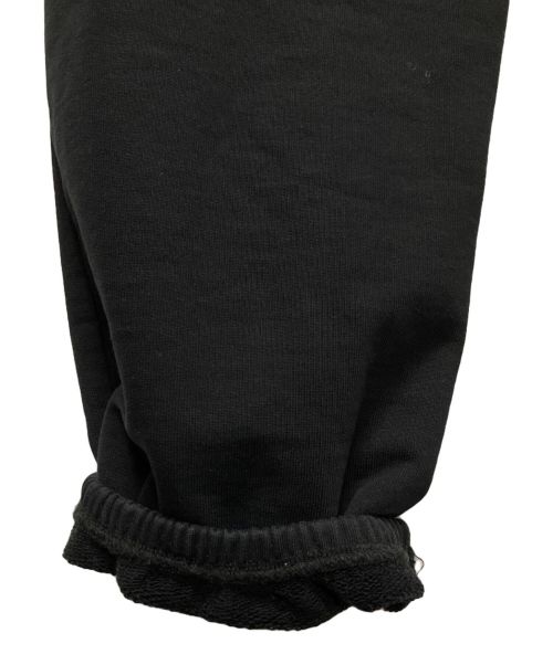 BALENCIAGA（バレンシアガ）BALENCIAGA (バレンシアガ) ライトロゴスウェットパンツ ブラック サイズ:-の古着・服飾アイテム