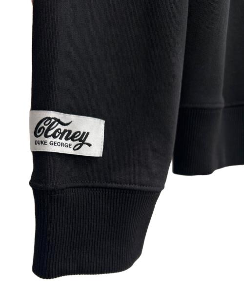 VALENTINO（ヴァレンティノ）VALENTINO (ヴァレンティノ) cloney ロゴパーカー ブラック サイズ:Sの古着・服飾アイテム