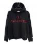 VALENTINO（ヴァレンティノ）の古着「ロゴパーカー」｜ブラック
