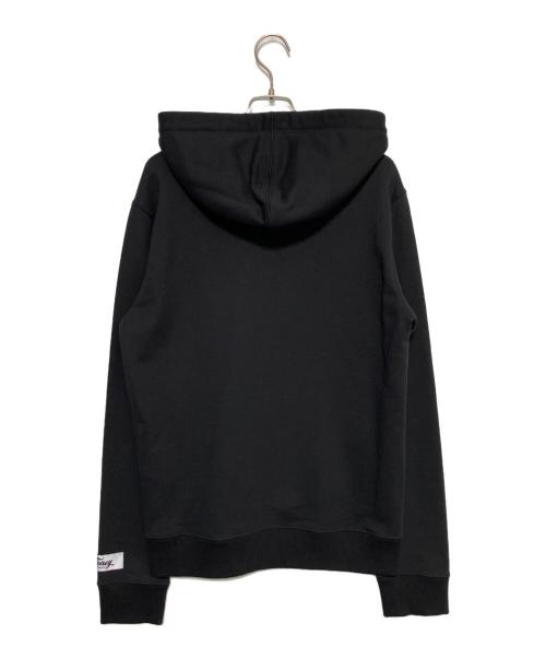 VALENTINO（ヴァレンティノ）VALENTINO (ヴァレンティノ) ロゴパーカー ブラック サイズ:Sの古着・服飾アイテム