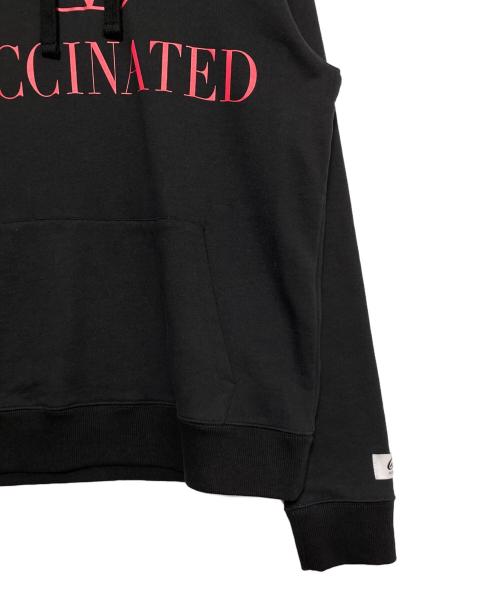 VALENTINO（ヴァレンティノ）VALENTINO (ヴァレンティノ) ロゴパーカー ブラック サイズ:Sの古着・服飾アイテム