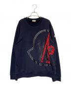 MONCLERモンクレール）の古着「Logo Sweat Shirts」｜ネイビー