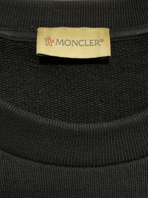 MONCLER（モンクレール）MONCLER (モンクレール) Logo Sweat Shirts ネイビー サイズ:Lの古着・服飾アイテム