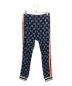 GUCCI（グッチ）の古着「GGジャカード ジョギングパンツ」｜ネイビー