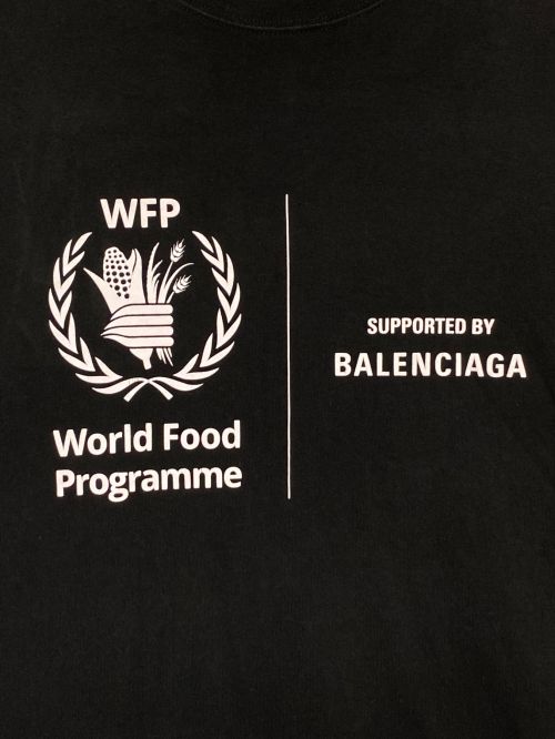 BALENCIAGA（バレンシアガ）BALENCIAGA (バレンシアガ) WFP TSHIRT ブラック サイズ:XSの古着・服飾アイテム