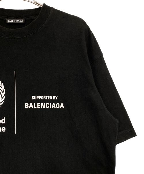 BALENCIAGA（バレンシアガ）BALENCIAGA (バレンシアガ) WFP TSHIRT ブラック サイズ:XSの古着・服飾アイテム
