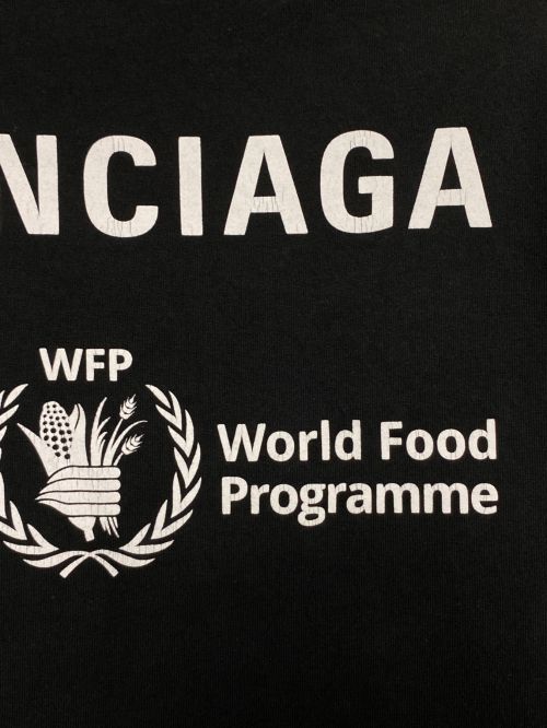 BALENCIAGA（バレンシアガ）BALENCIAGA (バレンシアガ) WFP TSHIRT ブラック サイズ:XSの古着・服飾アイテム