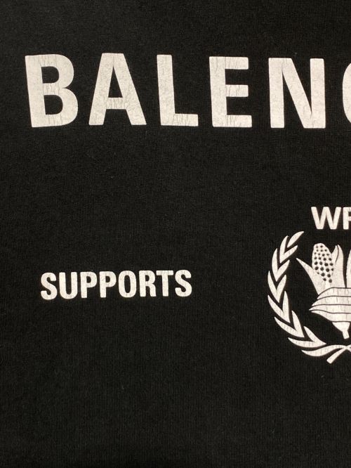 BALENCIAGA（バレンシアガ）BALENCIAGA (バレンシアガ) WFP TSHIRT ブラック サイズ:XSの古着・服飾アイテム