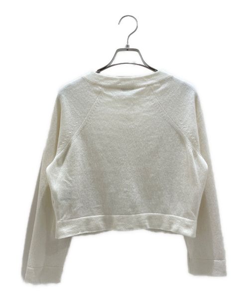 CHANEL（シャネル）CHANEL (シャネル) Coco mark button cardigan ベージュ サイズ:38の古着・服飾アイテム