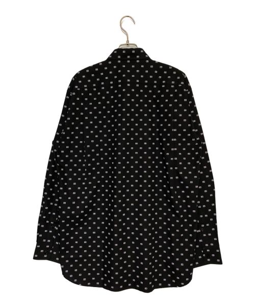 BALENCIAGA（バレンシアガ）BALENCIAGA (バレンシアガ) BBリピートロゴシャツ ブラック サイズ:37の古着・服飾アイテム